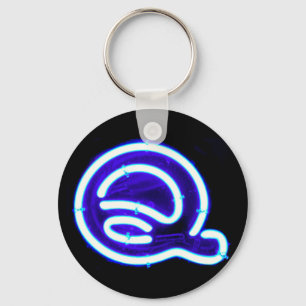 Neonlicht-Monogramm des Buchstabe-"Q" Schlüsselanhänger