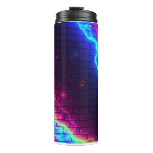 Neonlicht Thermosbecher