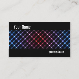 Neonlichter Visitenkarte