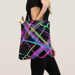 Neonlichtshow Tasche