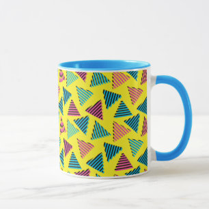 Neonmuster der 80er/90er Jahre Tasse