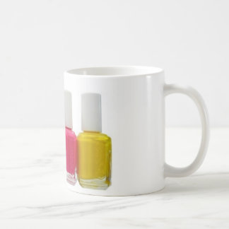 Neonnagellack Kaffeetasse
