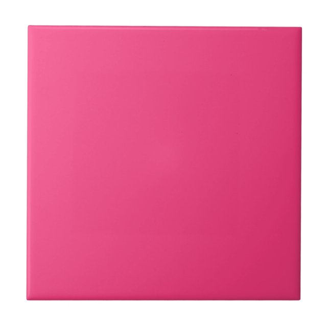 Neonpink Fliese (Vorderseite)