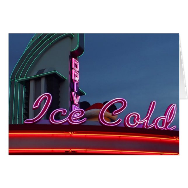 Neonrestaurants eiskalt (Vorderseite (Horizontal))