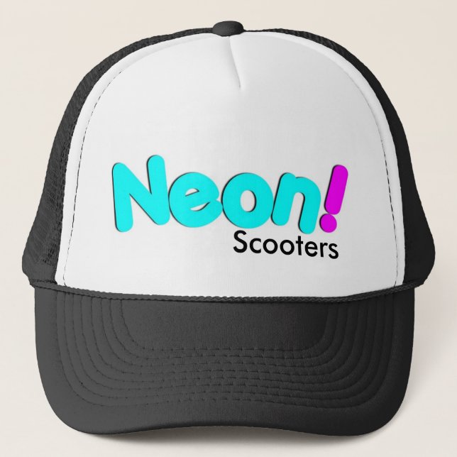 Neonroller-einfacher Hut Truckerkappe (Vorderseite)