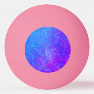 Neonrosa und lila Tischtennisball