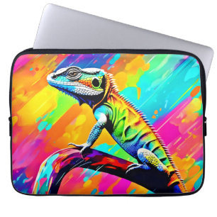 Neonscale Lizard Laptopschutzhülle