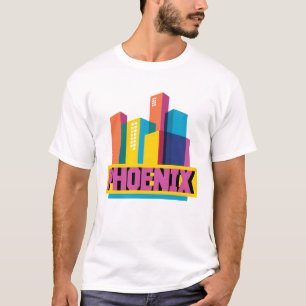 NeonSkyline Phoenix, Arizona   T-Shirt