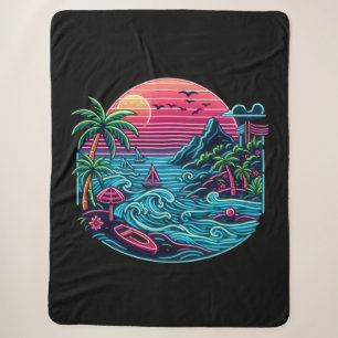 Neonstrand von Tropical/Hawaii Sherpadecke