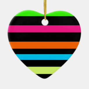 Neonstreifen Keramikornament