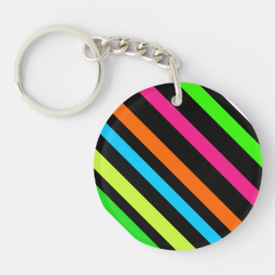 Neonstreifen Schlüsselanhänger