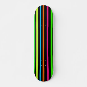 Neonstreifen Skateboard