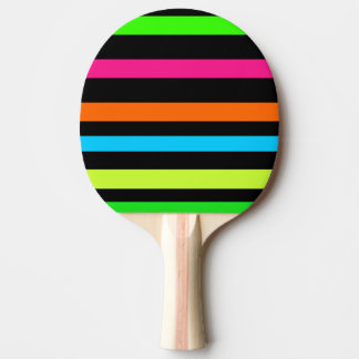 Neonstreifen Tischtennis Schläger