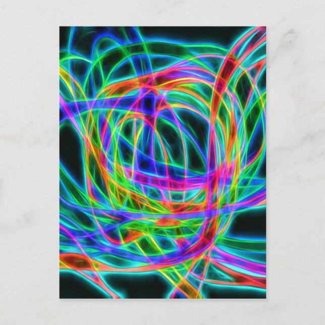 Neonverkehr Postkarte (Vorderseite)