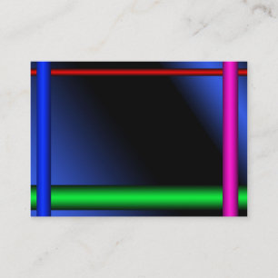 NeonVisitenkarte-Schablone #2 Visitenkarte