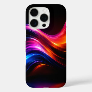 Neonwellen-Glowing iPhone 16 Hülle