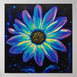 NeonWildFlower Poster