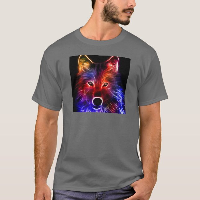 NEONwolf T-Shirt (Vorderseite)