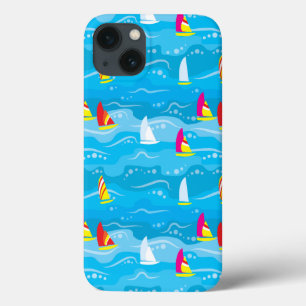 NeonYachtmuster Case-Mate iPhone Hülle