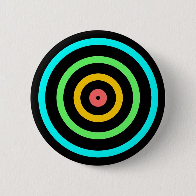 Neonziel Button (Vorderseite)