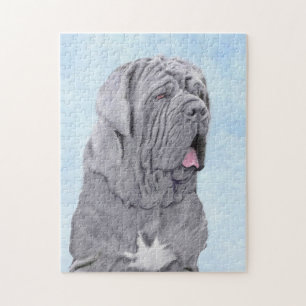Neopolitan Mastiff Painting - Original Dog Art