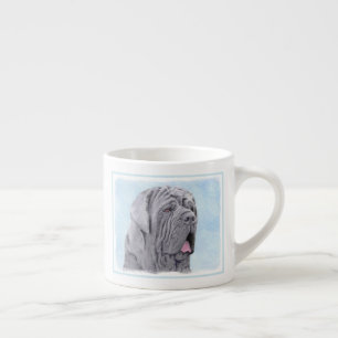 Neopolitan Mastiff Painting - Original Dog Art Espressotasse