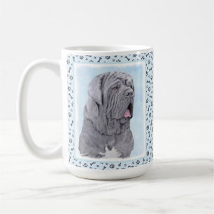 Neopolitan Mastiff Painting - Original Dog Art Kaffeetasse
