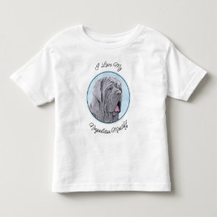 Neopolitan Mastiff Painting - Original Dog Art Kleinkind T-shirt