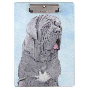 Neopolitan Mastiff Painting - Original Dog Art Klemmbrett