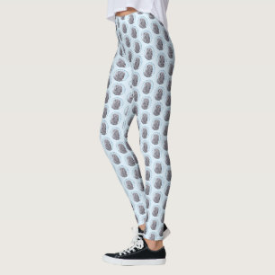 Neopolitan Mastiff Painting - Original Dog Art Leggings