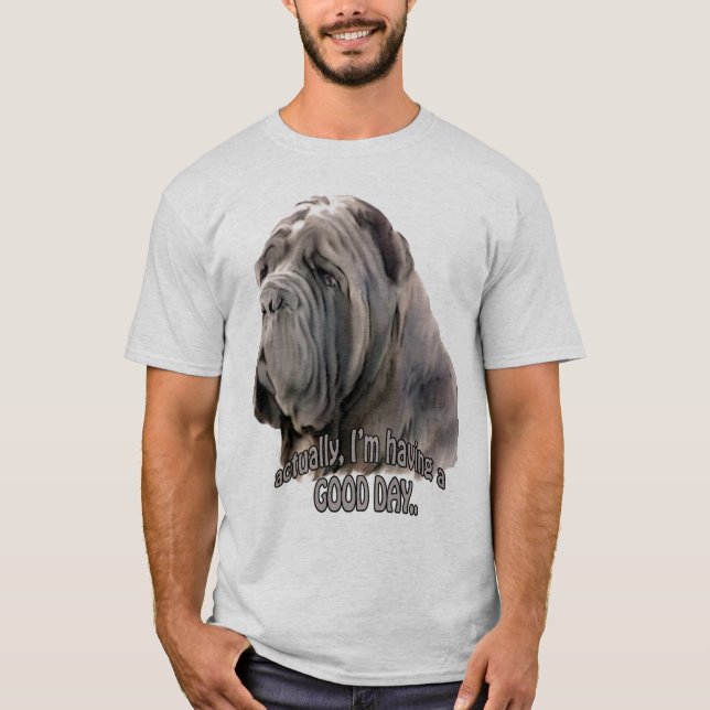 neopolitischer Mastiff T-Shirt (Vorderseite)