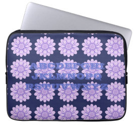 Neoprene Lavender Blume Notebook-Case Laptopschutzhülle