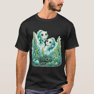 Neos Kawaii Sternzeichen Fische T-Shirt