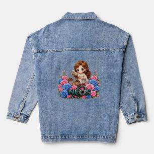 Neos Kawaii Sternzeichen Waage Jeansjacke