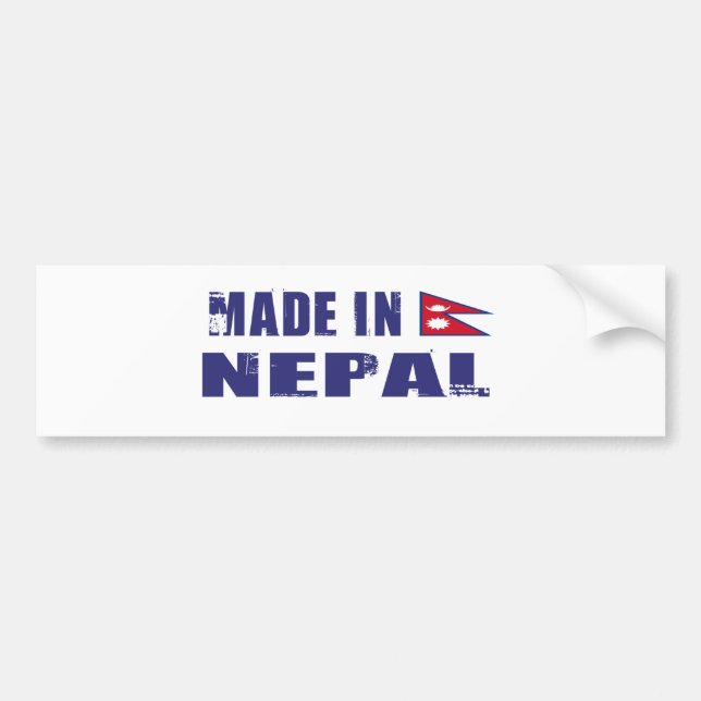 NEPAL AUTOAUFKLEBER (Vorne)