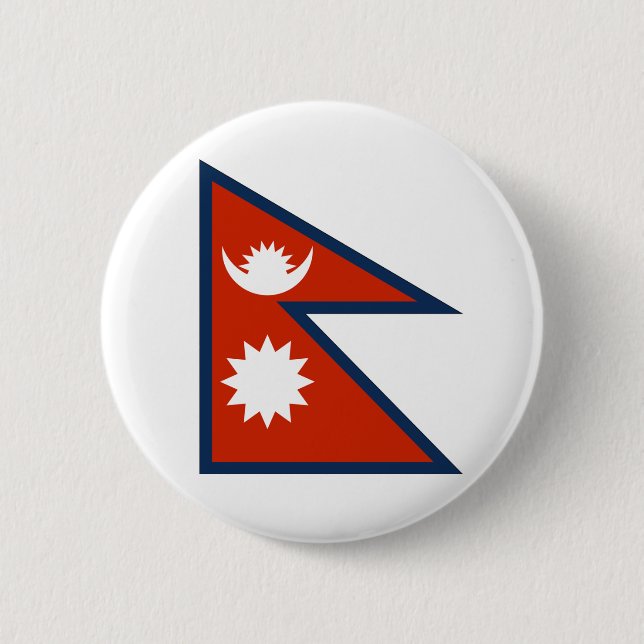 Nepal Button (Vorderseite)
