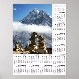 Nepal Calendar 2026, Ama Dablan, Sagarmatha Poster