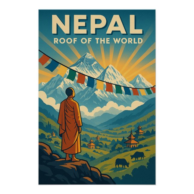 Nepal - Dach der Welt Poster (Vorderseite)