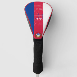 Nepal Flag Gorgeous Patriotic Golf Headcover
