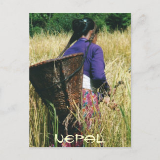 Nepal-Grußkarte Postkarte
