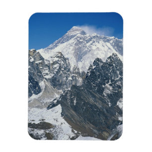 Nepal, Himalaja, Ansicht von Mt Everest von Gokyo Magnet