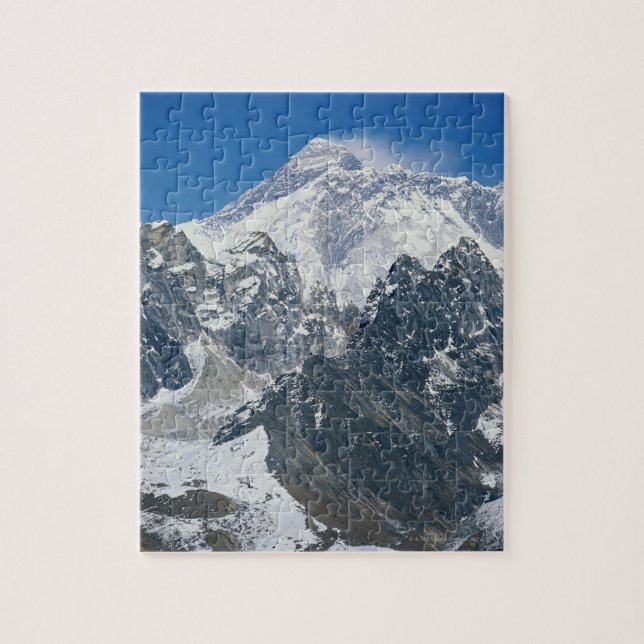 Nepal, Himalaya, Blick auf den Mt Everest aus Goky (Vertikal)