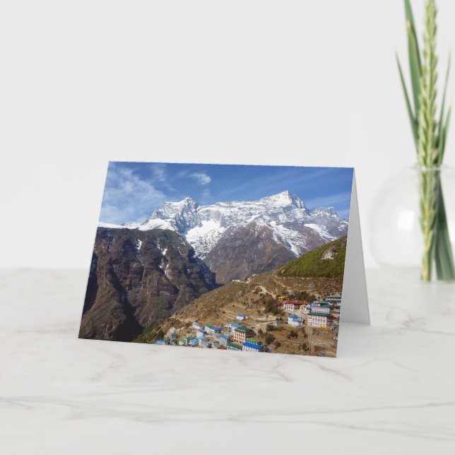 Nepal Karte (Vorderseite)