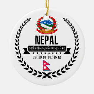 Nepal Keramik Ornament