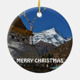 Nepal Panorama Weihnachtsschmuck