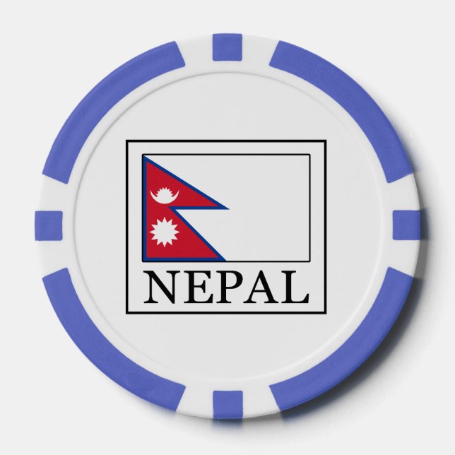 Nepal Pokerchips (Vorderseite)