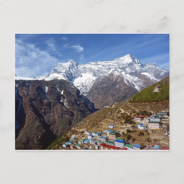 Nepal Postkarte (Vorderseite)