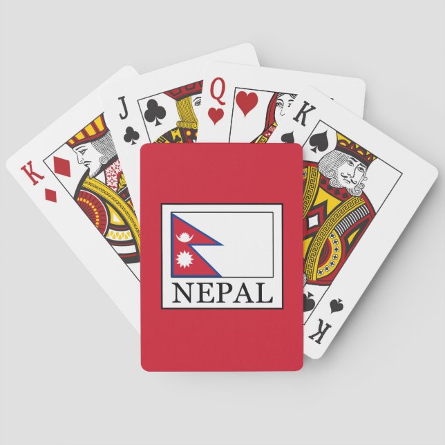 Nepal Spielkarten (Rückseite)