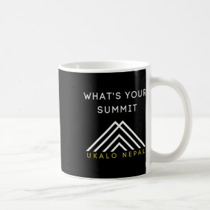 Nepal Wanderbekleidung für das Klettern Kaffeetasse