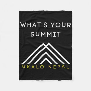 Nepal-Wanderbekleidung zum Klettern  Fleecedecke
